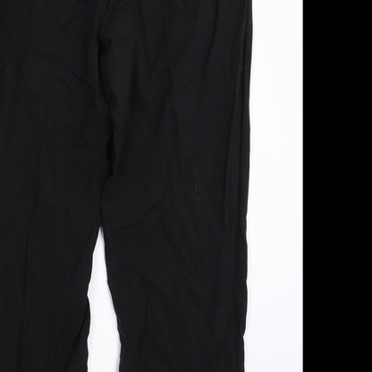 Womens UK Size 16 BHS Regular Fit  Black Trousers