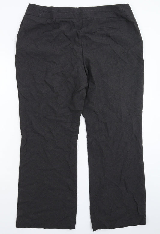 Womens UK Size 18 BHS Regular Fit  Grey Trousers