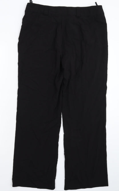 Platform Womens Black   Trousers  Size 16 L28 in
