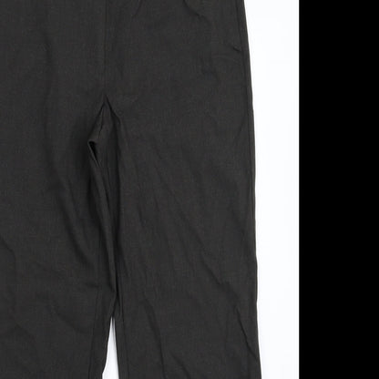 Womens UK Size 12 Marks and Spencer Regular Fit  Grey Trousers