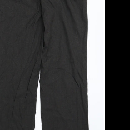 Womens UK Size 12 Marks and Spencer Regular Fit  Grey Trousers
