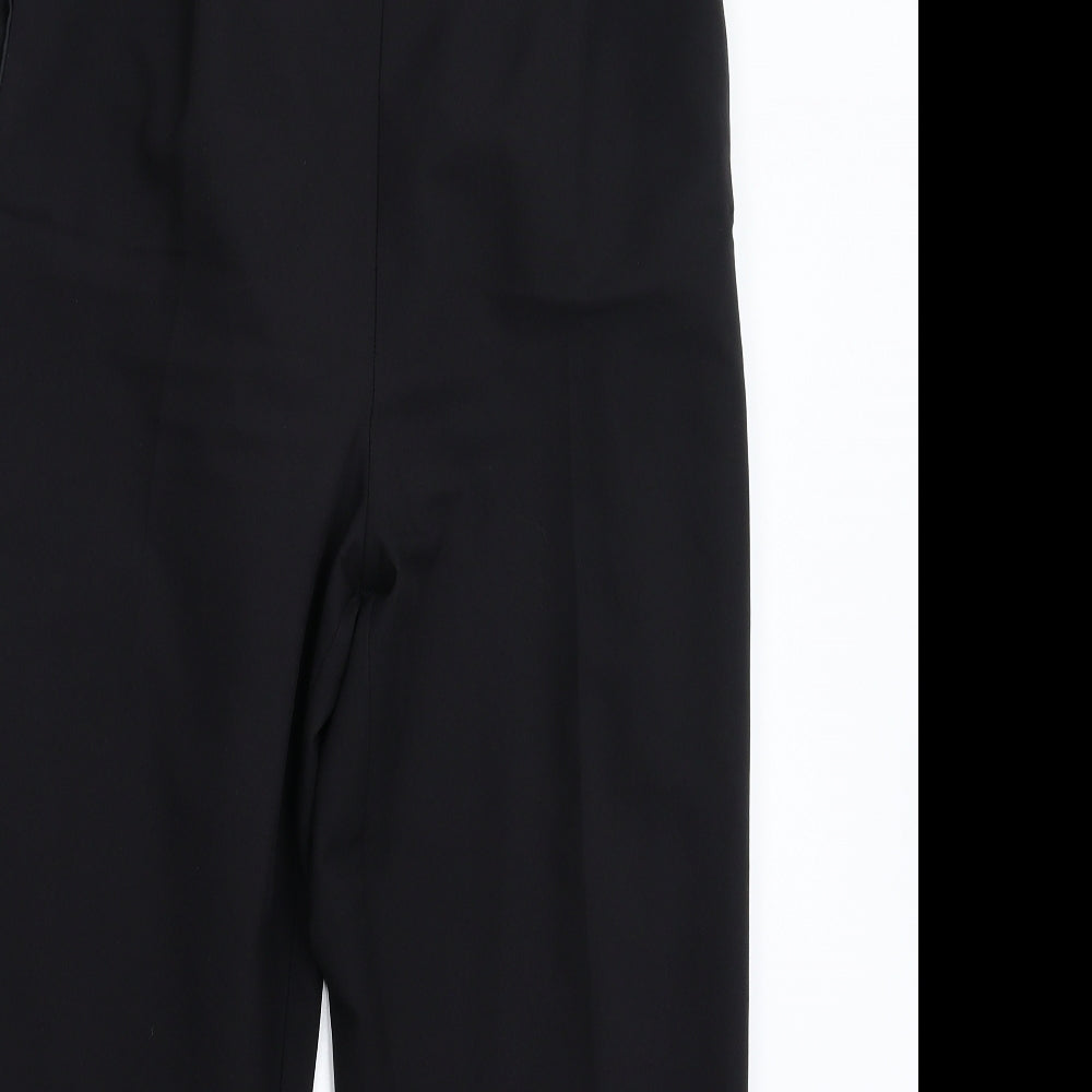 BM Womens Black   Trousers  Size 12 L26 in