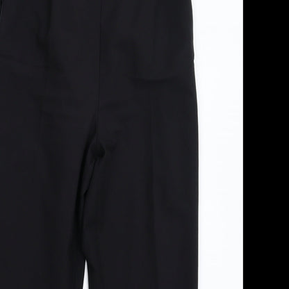 BM Womens Black   Trousers  Size 12 L26 in