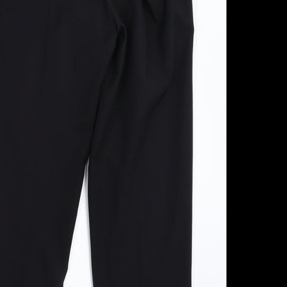 BM Womens Black   Trousers  Size 12 L26 in