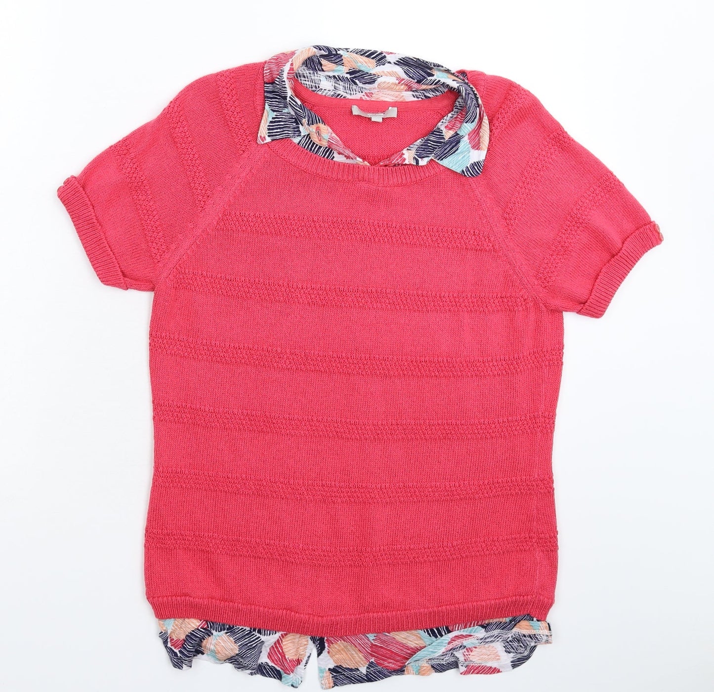 Womens UK Size 12 Per Una Pink Pullover Jumper