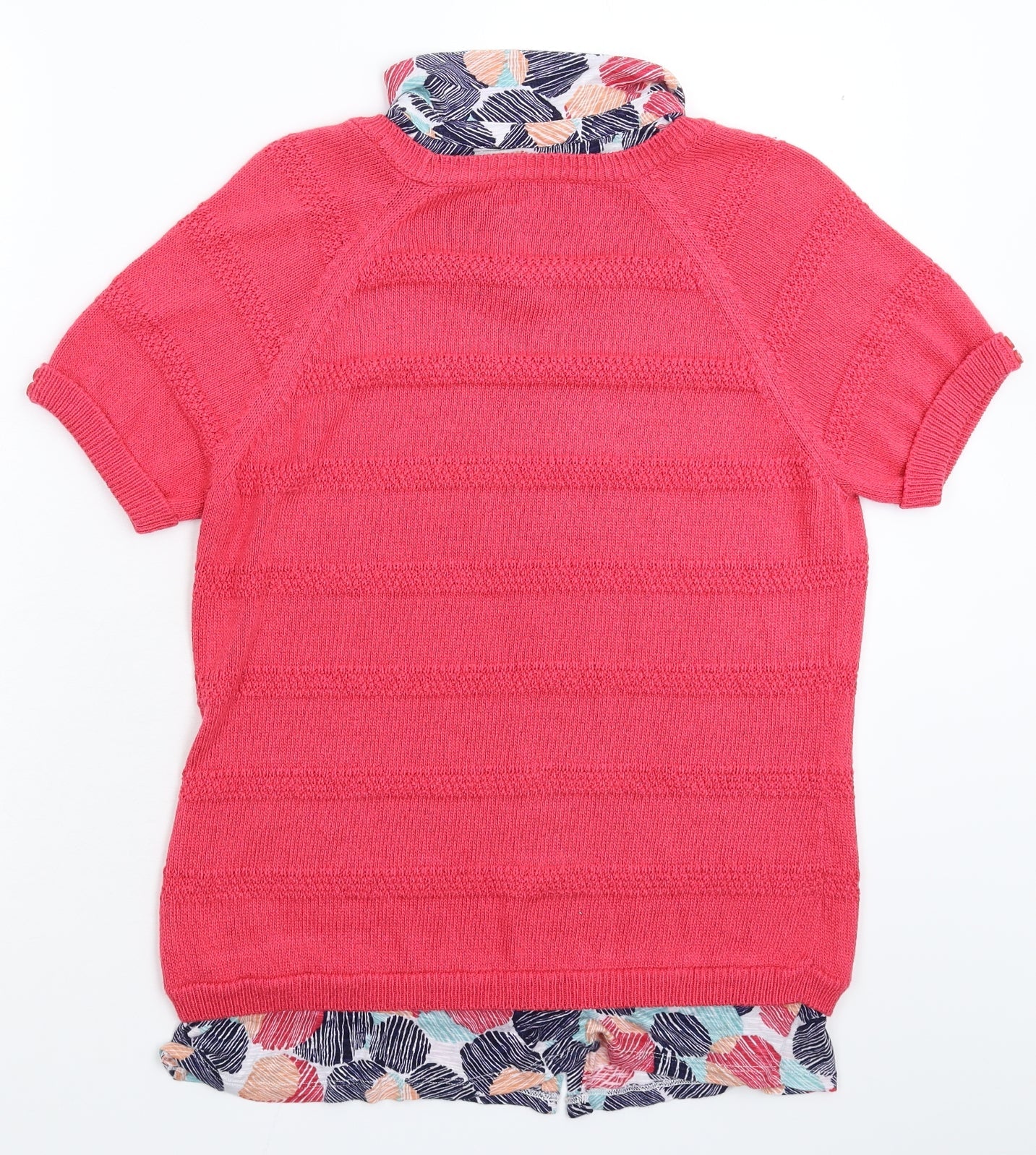 Womens UK Size 12 Per Una Pink Pullover Jumper