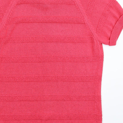 Womens UK Size 12 Per Una Pink Pullover Jumper