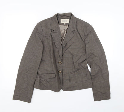 NEXT Womens Brown   Jacket Suit Size 12
