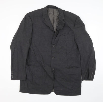 Mongotto Mens Grey   Jacket Suit Size 46