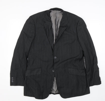 Mens UK Size 42 NEXT Regular Black Suit Jacket
