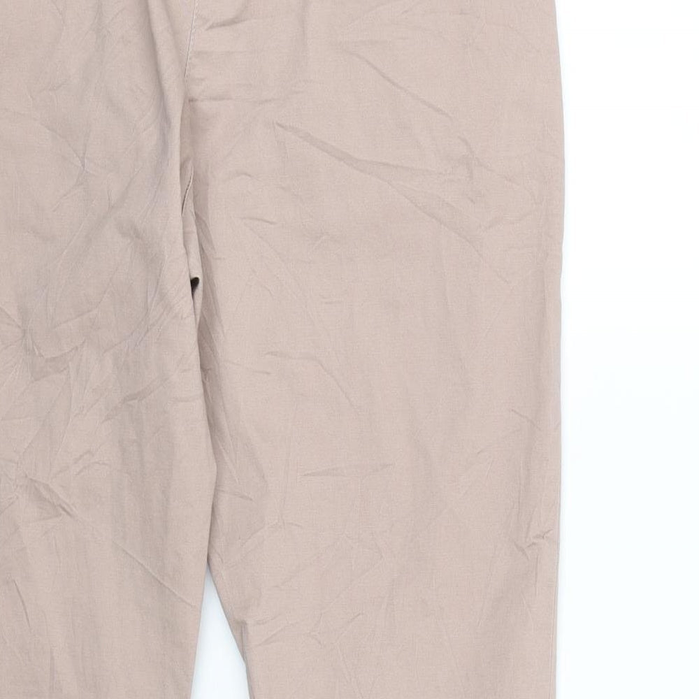 Womens UK Size 10 H&M Regular Fit  Pink Trousers