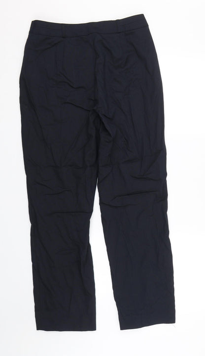 Gerry Weber Womens Blue Striped  Trousers  Size 12 L28 in