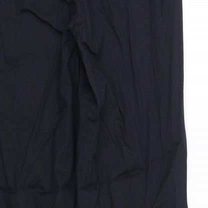 Gerry Weber Womens Blue Striped  Trousers  Size 12 L28 in