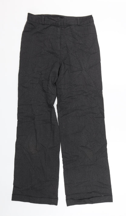 Warehouse Womens Black   Trousers  Size 10 L28.5 in