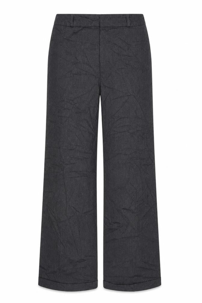 Womens UK Size 10 Warehouse Regular Fit  Black Trousers
