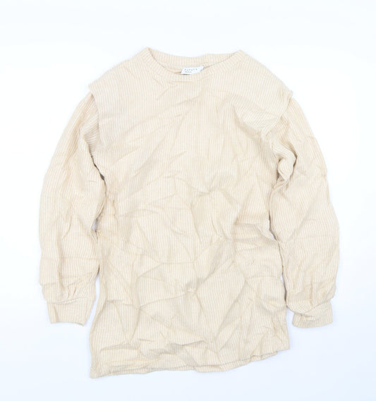 Papaya Womens Beige   Pullover Jumper Size 10