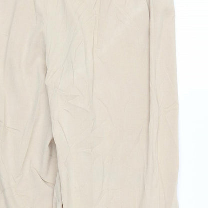 Glamorosa Womens Beige   Trousers  Size 18 L25 in