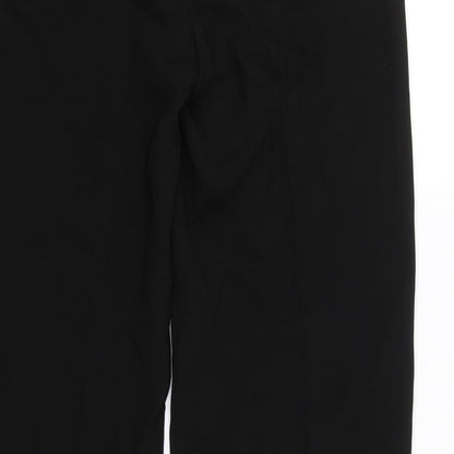 Womens UK Size 14 M&S Regular Fit  Black Trousers