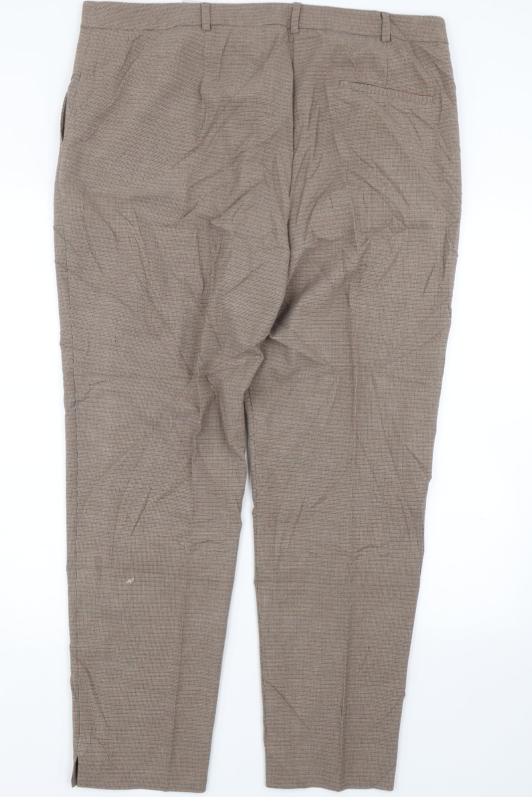 Womens UK Size 18 M&S Regular Fit  Brown Trousers