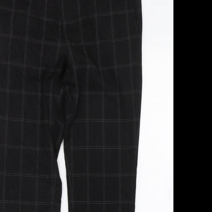 Womens UK Size 32 H&M Regular Fit  Black Trousers