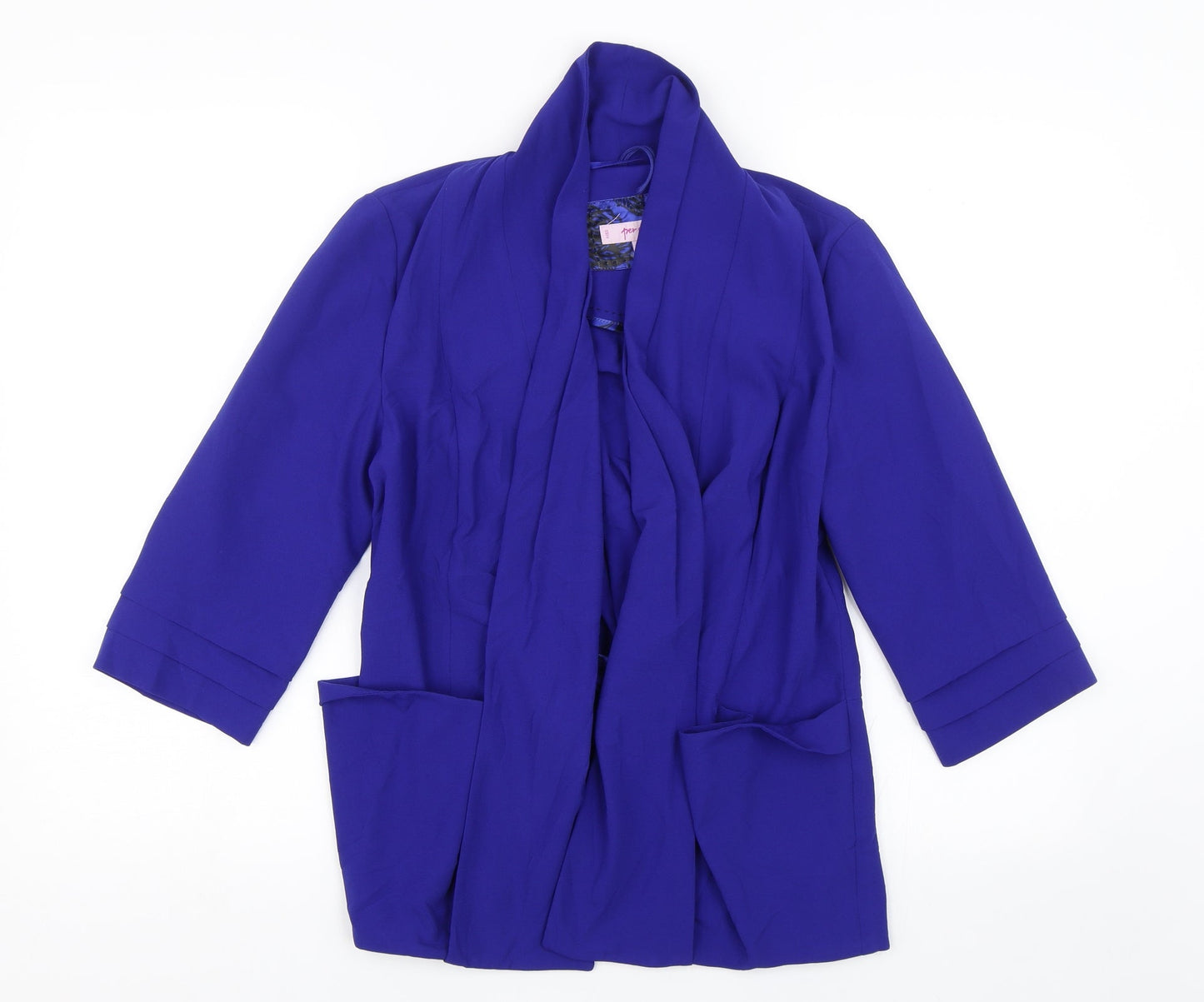 Womens UK Size 10 Per Una Blue Jacket