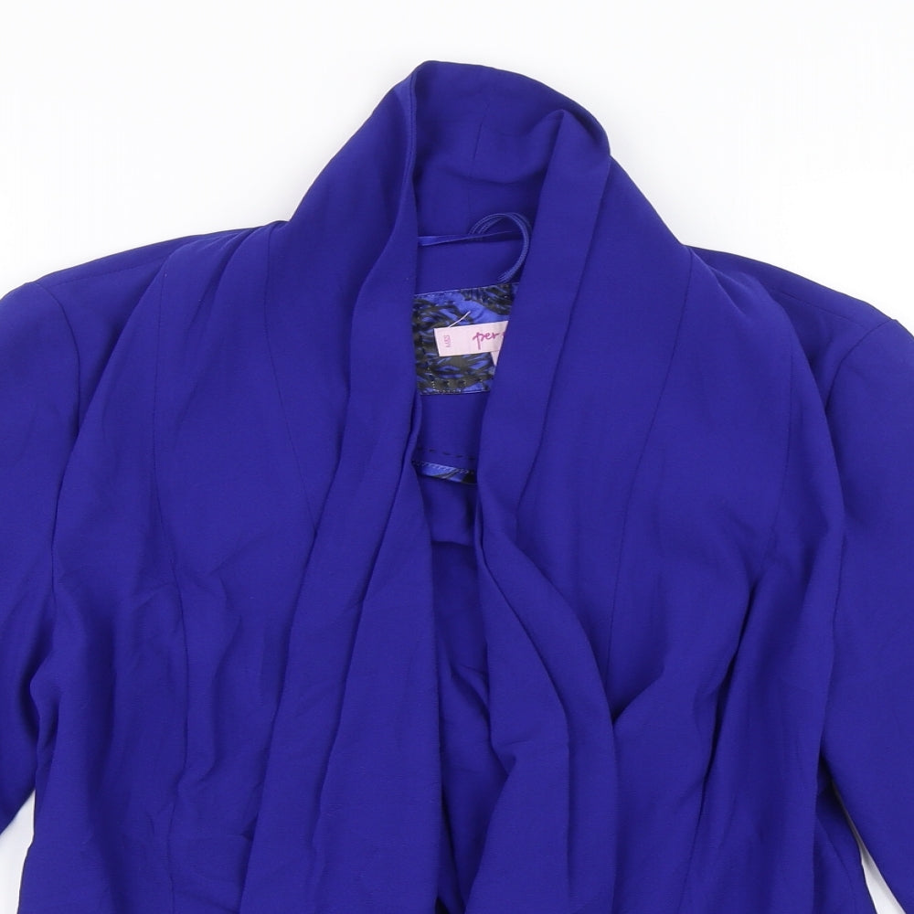 Womens UK Size 10 Per Una Blue Jacket