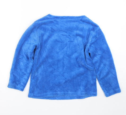 Chill out Boys Blue    Pyjama Top Size 8-9 Years  - Football