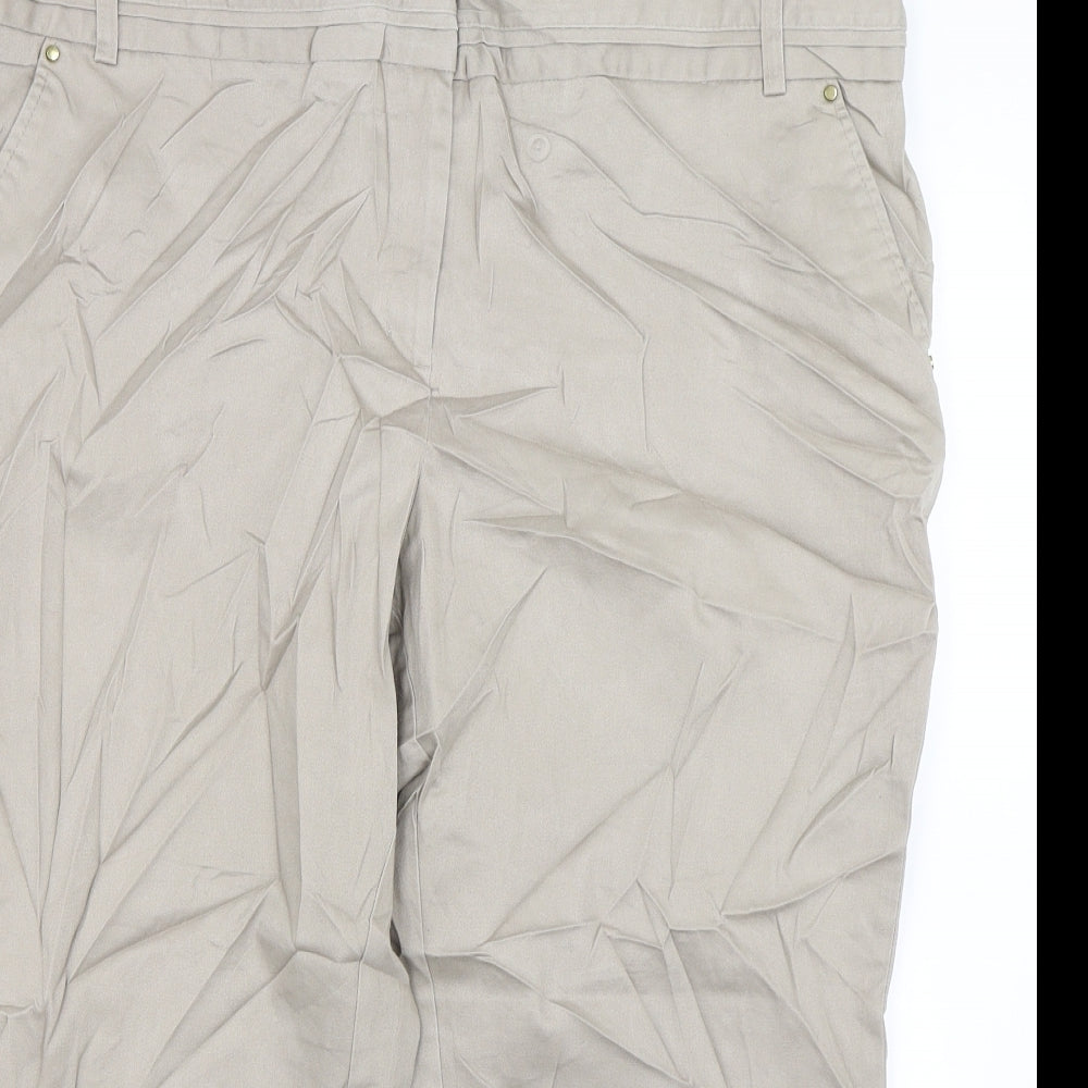 George Womens Beige   Trousers  Size 20 L20 in