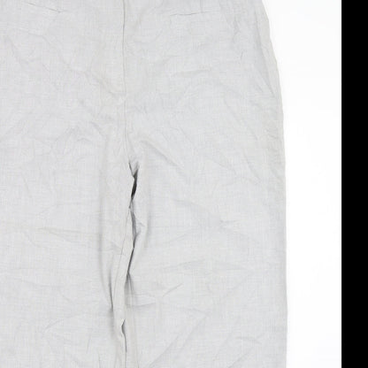 Womens UK Size 18 Agenda Regular Fit  Grey Trousers