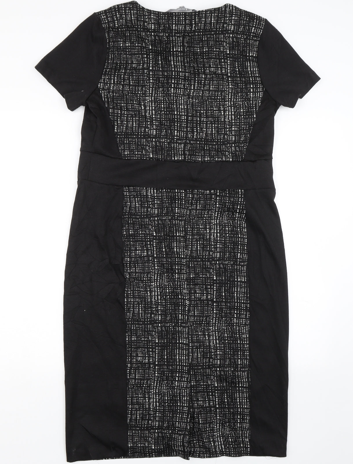 Lavita Womens Black   T-Shirt Dress  Size 14