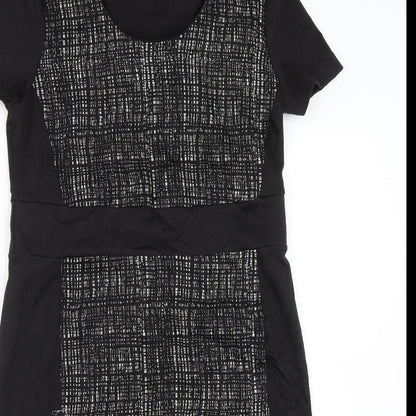 Lavita Womens Black   T-Shirt Dress  Size 14