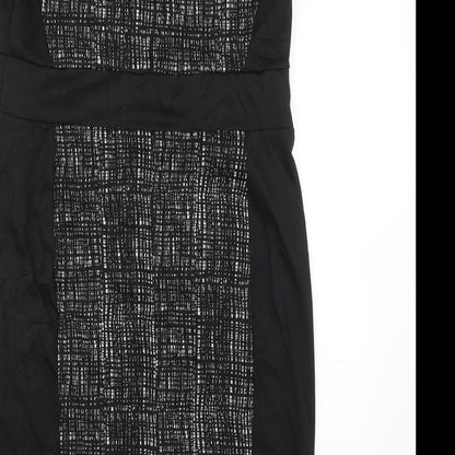 Lavita Womens Black   T-Shirt Dress  Size 14