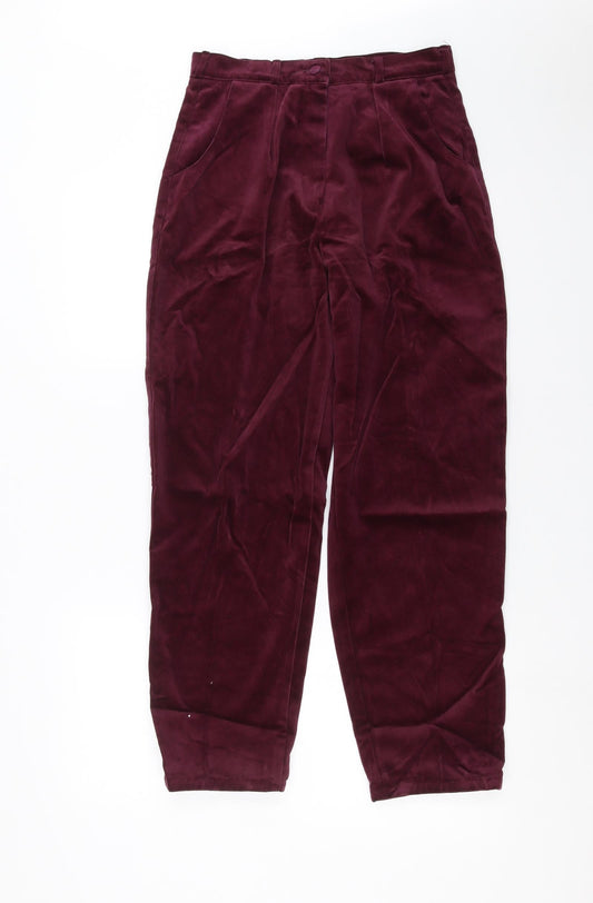 Waves Womens Purple   Trousers  Size M L27 in