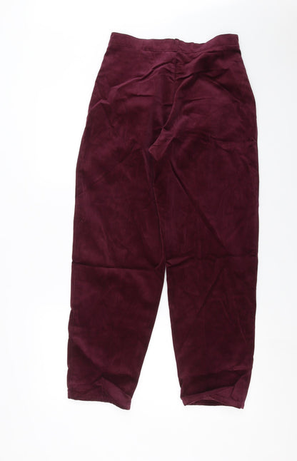 Waves Womens Purple   Trousers  Size M L27 in