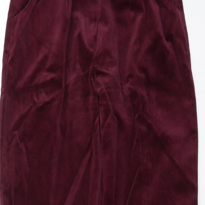 Waves Womens Purple   Trousers  Size M L27 in