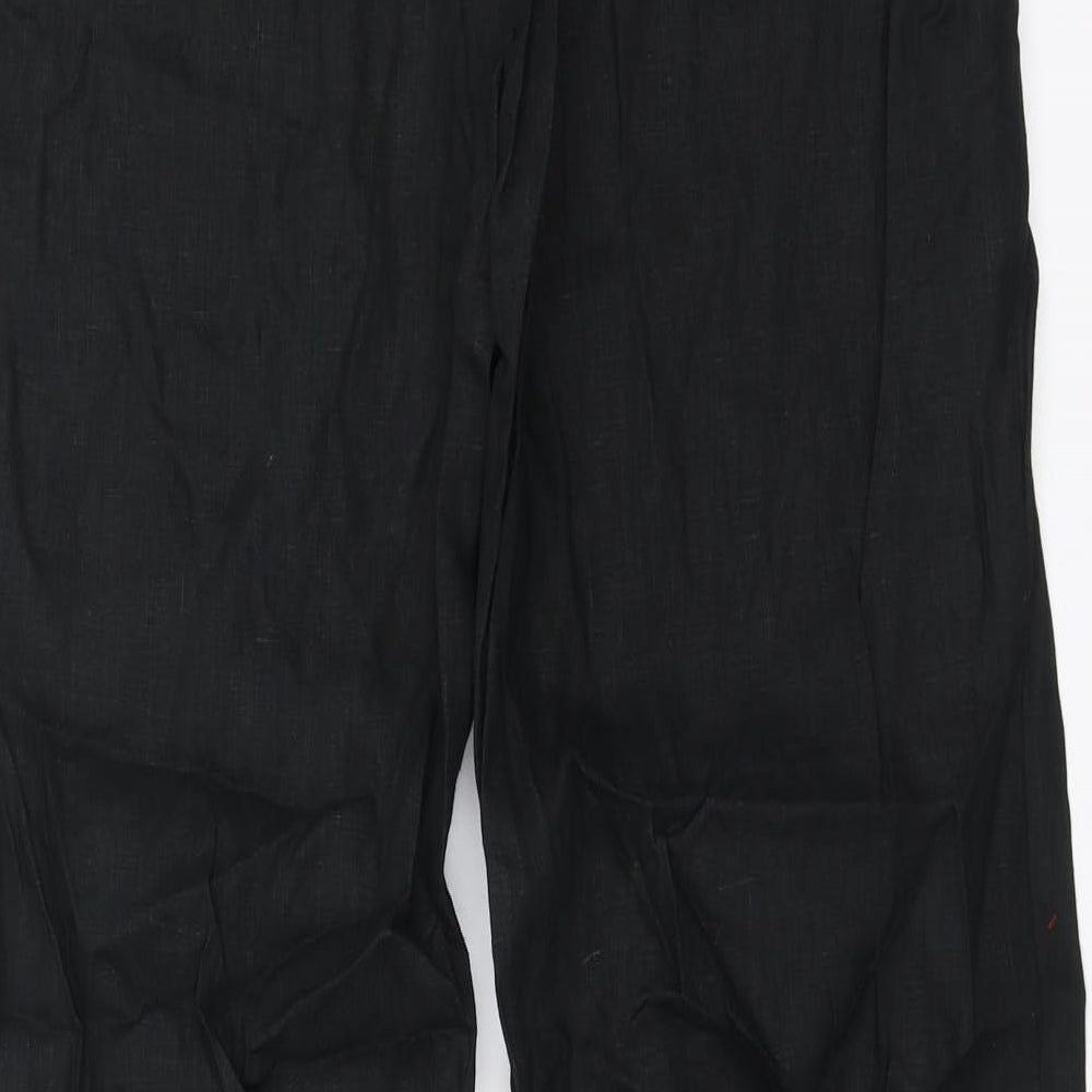 TU Womens Black   Trousers  Size 12 L31 in