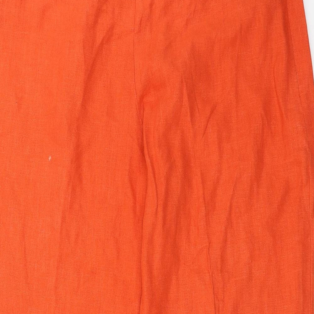 Bortex Womens Orange   Trousers  Size 14 L26 in