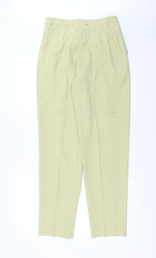 isabell Womens Green   Trousers  Size 12 L30 in