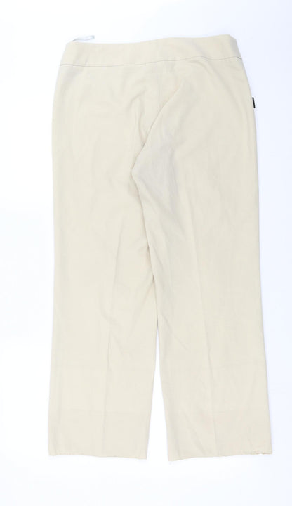 BOGTEX Womens Beige   Trousers  Size 14 L27 in