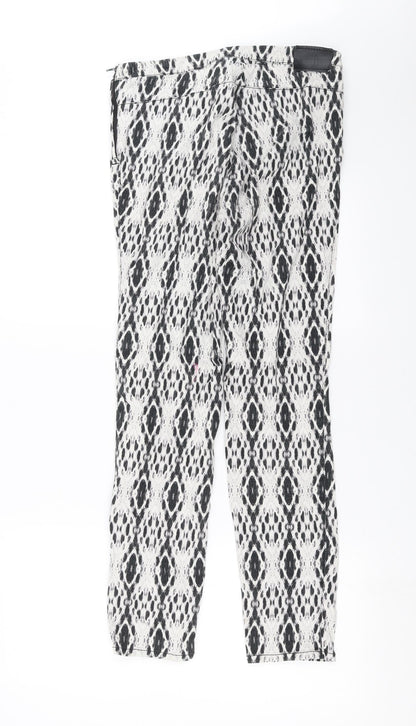 Womens UK Size 10 H&M Extra-Slim Fit Jegging White Jeans
