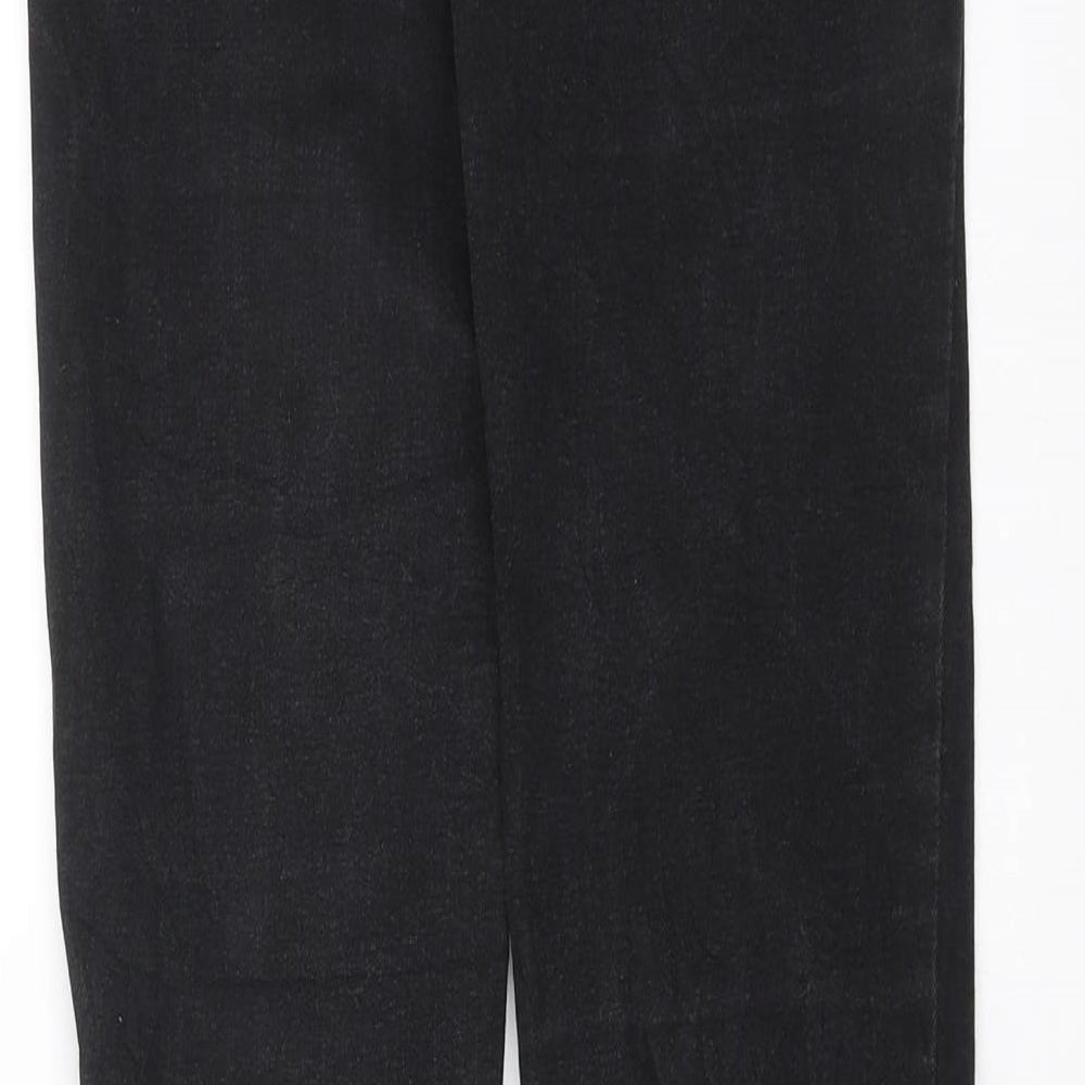 Pull&Bear Womens Black  Denim Skinny Jeans Size 6 L30 in