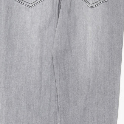 NEXT Womens Grey  Denim Skinny Jeans Size 36 in L29 in