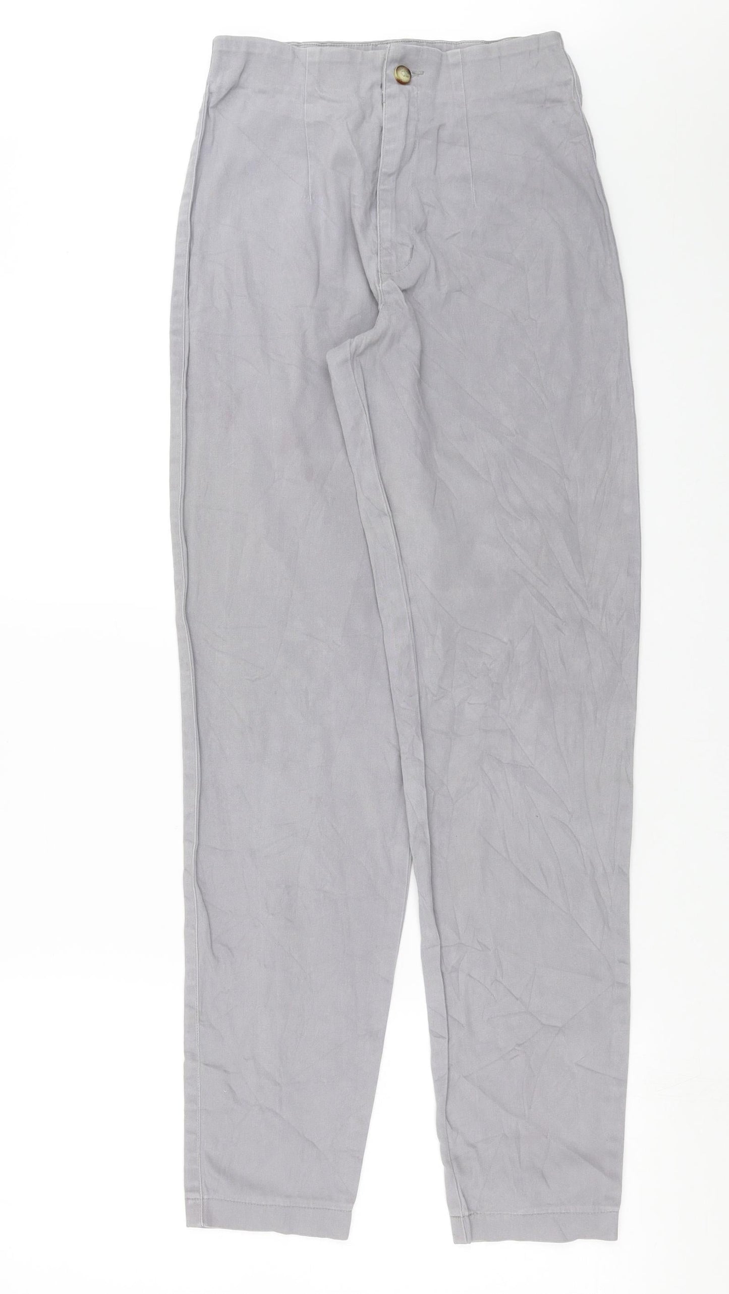 Womens UK Size 10 Street One Slim Fit  Grey Trousers
