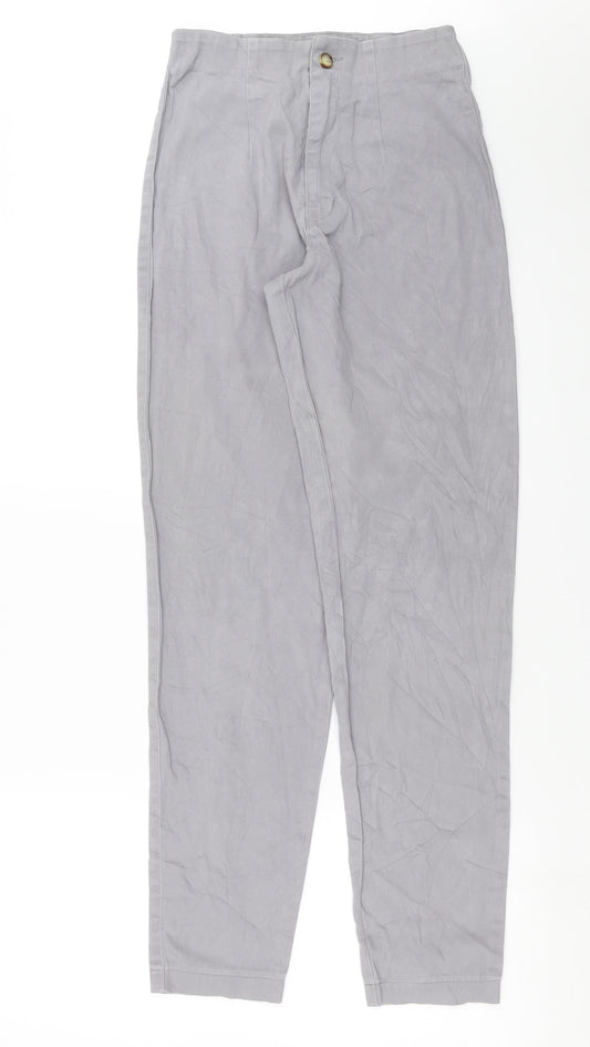 Womens UK Size 10 Street One Slim Fit  Grey Trousers