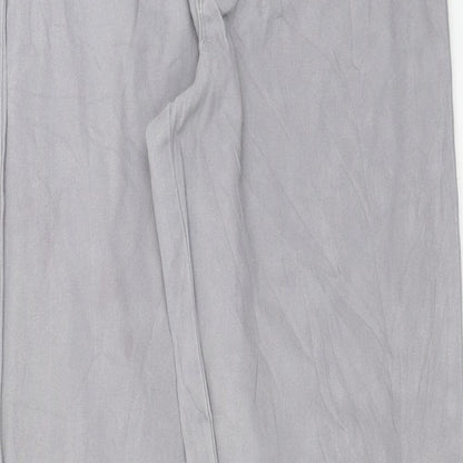 Womens UK Size 10 Street One Slim Fit  Grey Trousers