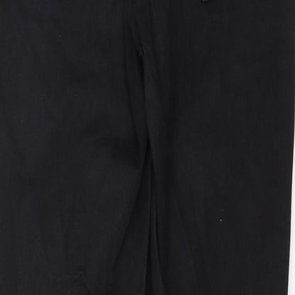 Topshop Womens Black  Denim Skinny Jeans Size 26 in L26 in