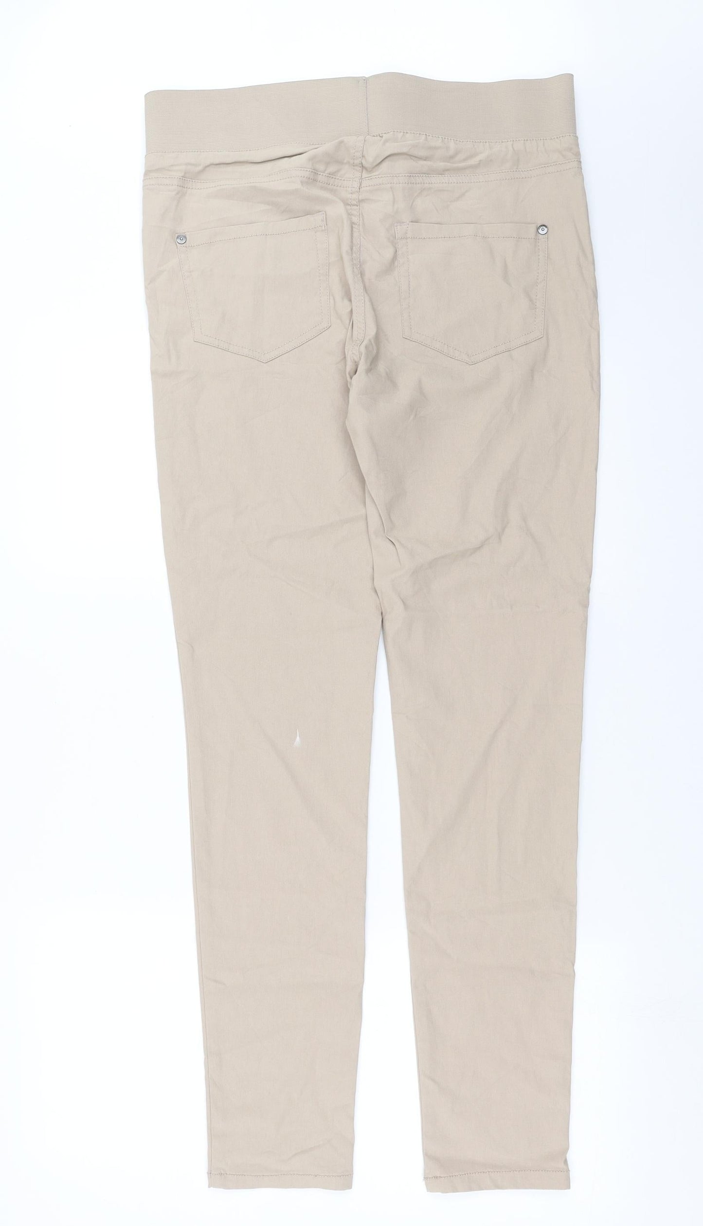 Freequent Womens Beige   Trousers  Size 2XL L32 in
