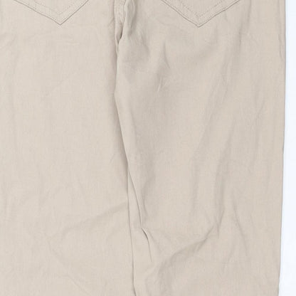 Freequent Womens Beige   Trousers  Size 2XL L32 in