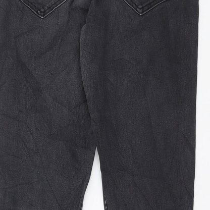 Womens UK Size 30 in H&M Extra-Slim Fit Skinny Grey Jeans