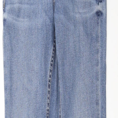 Topshop Womens Blue  Denim Skinny Jeans Size 26 in L30 in